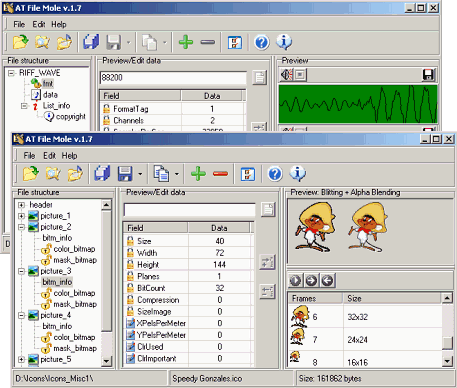 AT File Mole Screenshot